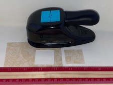 EK Success Paper Punch Whale Tail SQUARE 1 3/8" Inch