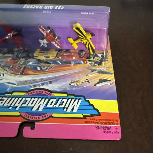 Vintage Micro Machines #33 Air Racers Galoob Mini Auto Figuren Flugzeug Neu - Bild 8 von 18