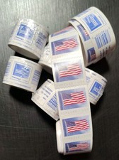 USPS Forever Stamps 2019-2024 Random Roll of 100 (New Self-Adhesive) MNH