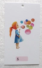 950 HANG TAGS GARMENT TAGS MERCHANDISE TAGS WITH 950 PLASTIC LOOPS