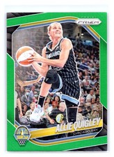 2025 Panini Prizm WNBA #80 Allie Quigley Green Prizms