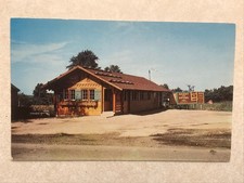 B2693 Postal Vintage Chalet Suizo Restaurante y Snack Bar Monroe Wisconsin WI