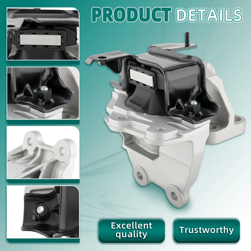 Engine & Transmission Mount Kit for 2016-2018 Ford Police Interceptor Utility - Image 3 of 4