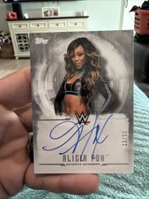 2017 Topps WWE Undisputed Auto Silver /50 Alicia Fox #UA-AF Auto 1c0k