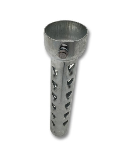 Lange 8"" Auspuff Leitblech passt 50 mm/2"" Schlepprohr Schalldämpfer (Leitblech O.D. 48 mm) - Bild 5 von 5