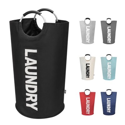 GMOX 90L Laundry Basket,Waterproof Laundry Hamper with Padded Handles