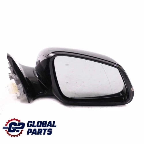 BMW F20 Wing Mirror Heated Right O/S High Gloss Black Sapphire 475