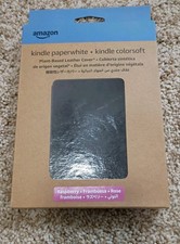 Amazon Kindle Paperwhite / Colorsoft 2025 Plant- Leather Cover Raspberry Rose