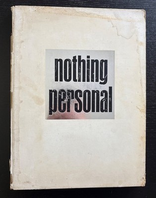 NOTHING PERSONAL - RICHARD AVEDON & JAMES BALDWIN - 1ST ED. - 1964 - ANTHENEUM.