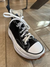 Right shoe only. One shoe!! Mens 5.5 Black Run Star