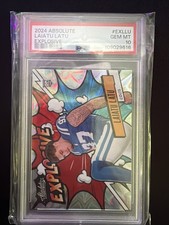 2024 Panini Absolute - Explosive Laiatu Latu #EX-LLU (RC) Psa 10!!