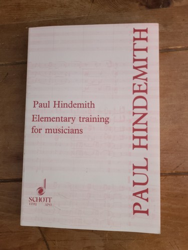 Grundausbildung für Musiker Paul Hindemith Neu (2463) - Bild 1 von 6