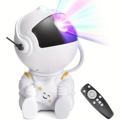 Astronaut Galaxy Projector Starry Night Light With Remote Control