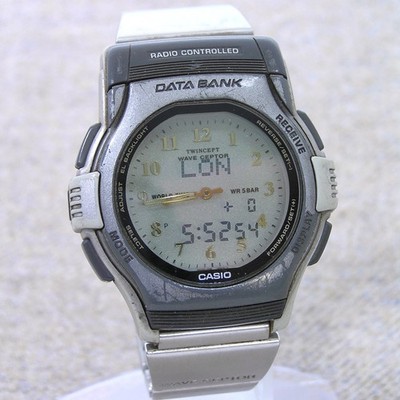 [Japan Exclusive!] Retro Casio Databank Wave Ceptor FKT-2000 Uhr Holographic