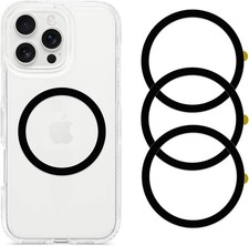 Universal Metal Ring Sticker for Magnetic Charger Magsafe BLACK01