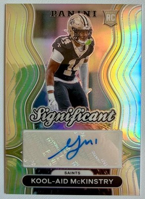 Kool-Aid McKinstry 2024 Panini Significant Signatures Rookie RC #SS-KMY Saints
