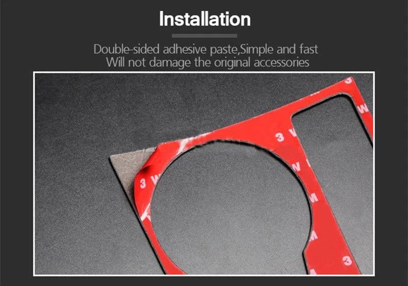 Consola de fibra de carbono portavasos de agua panel cubierta embellecedor para Audi A5 S5 2008-2016 Foto 3 de 4