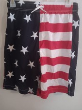 Sport Place Boys Swimming Trunks New With Tags UPF 50 xl 14 red-white and blue