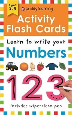 Learn To Write Your Numbers by Priddy Books (Cards)