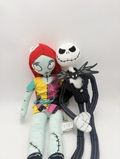 Nightmare Before Christmas Figures Plush Set JUMBO LG Sally Jack Skellington 24