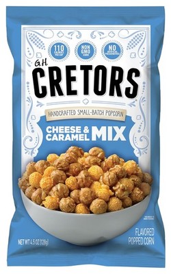 G.H. Cretors Handcrafted Small-Batch Popcorn Cheese & Caramel Mix 7.5 oz Bag