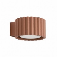 Wandlampe BüRo Aluminium Mokka GX53 Blendarm Flur B:10 Cm Wandleuchte Wohnzimmer