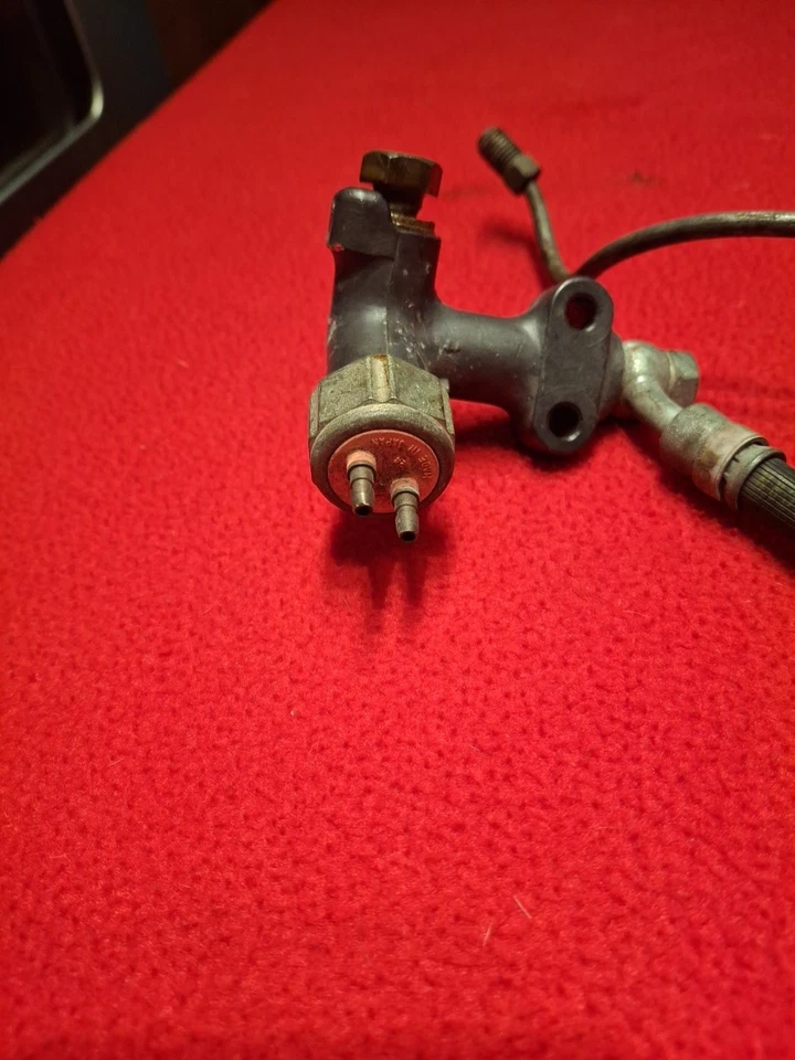 Honda CB350F 1973 cuatro CB350 F línea de cable de freno delantero montaje OEM Foto 2 de 4