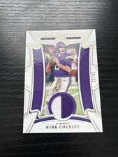 Kirk Cousins 2022 National Treasures Century Materials Gold/49 #CEN-KCO Vikings