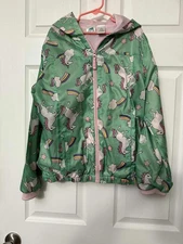 Extremely Me Girls Rain Jacket with Unicorns size 14/16