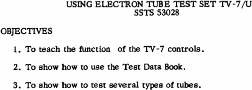LEARN how to use TV-7/U Tube Tester Checker TV7 / TV7D/U remastered military - Picture 2 of 2