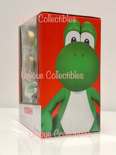 World of Nintendo Super Mario Yoshi w/ Egg and Coins 4" Action Figure Brand New - Picture 3 of 7