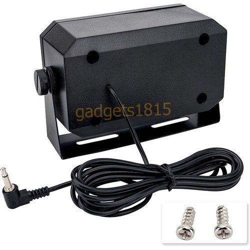 Altoparlante comunicazioni esterne jack 3,5 mm per radio e scanner CB, Ham e GMRS - Foto 7 di 9