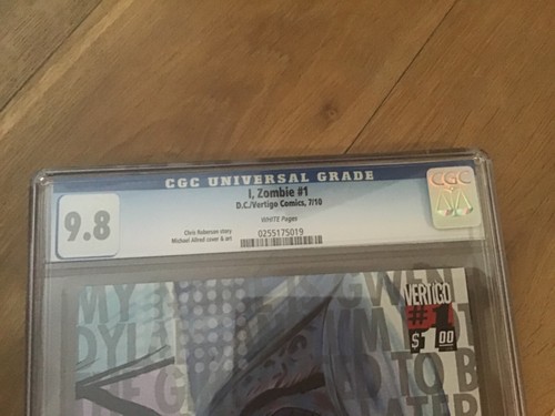 I, Zombie #1 CGC 9.8 Vertigo - Picture 2 of 3