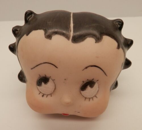 Vintage Betty Boop in rotem Kleid gelenkt Porzellan/Biskuspuppe ca. 12 Zoll groß - Bild 2 von 8