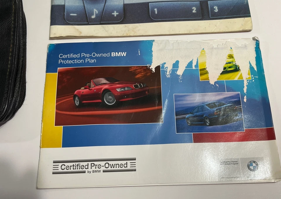 2000 BMW 3 Series 323i 328i Owners Owner's Manual Set OEM - Image 3 of 4