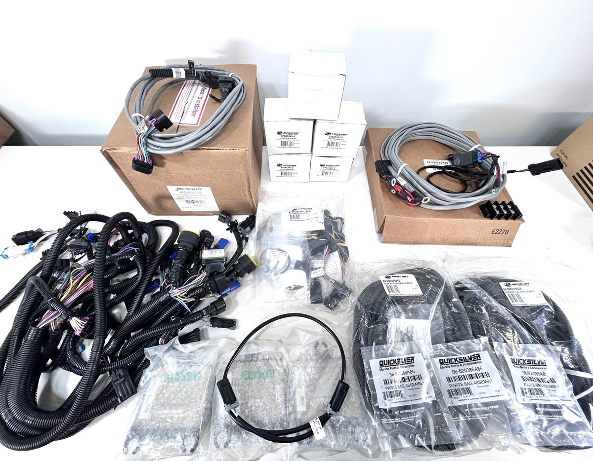 NEW- Mercury 8M0079500, Remote Control Triple Shadow Rigging
