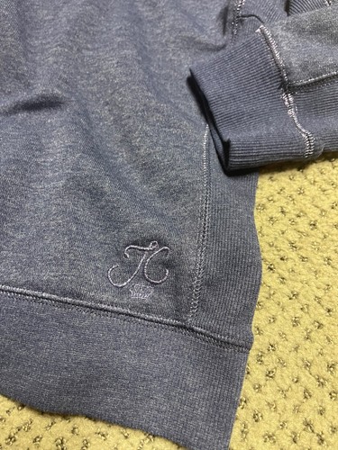 2 Juicy Couture Sweatshirt Damen XS U-Boot Ausschnitt Strick Pullover Tie Back Top - Bild 5 von 6