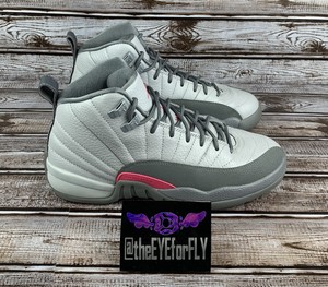 Nike Air Jordan 12 Retro Gris/Rosa Niños Talla 6.5Y | Para Mujer Talla 8 |  eBay