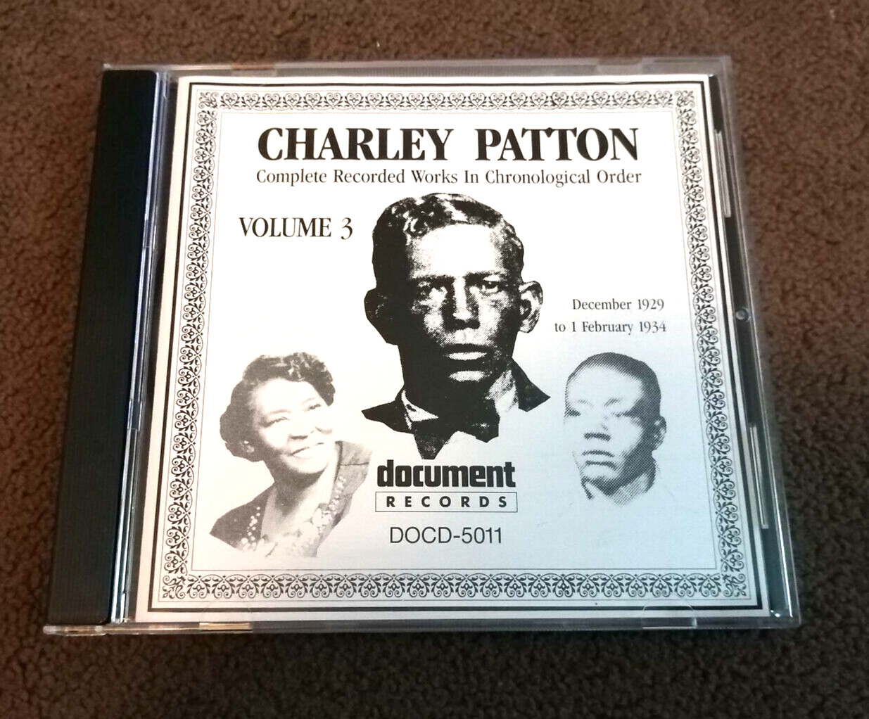 Charley Patton - Complete Recorded Works - Volume 3 (1929-34) - CD (1990) Blues