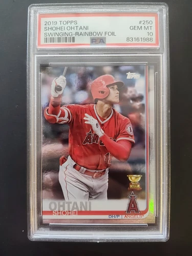 2019 topps shohei ohtani rainbow foil