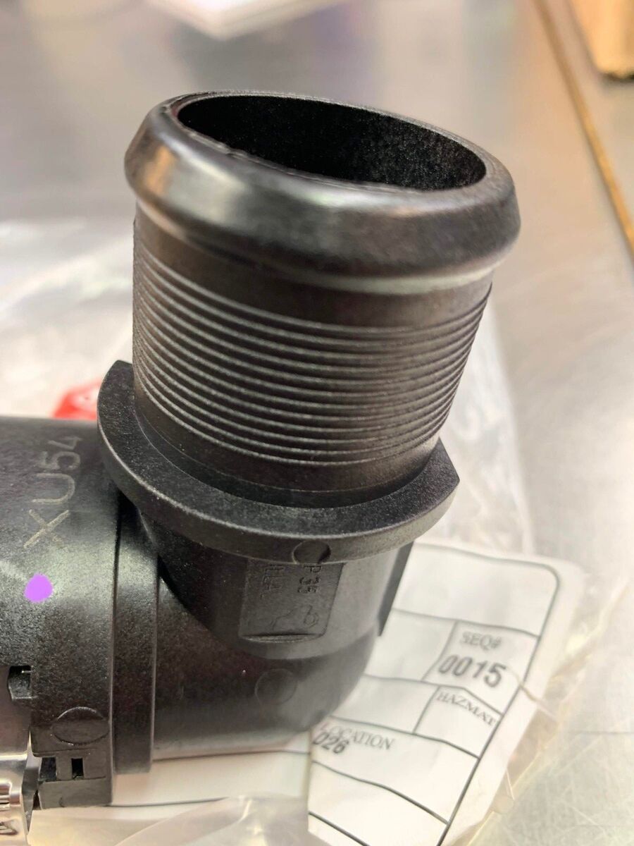NEW OEM KIA LOWER RADIATOR HOSE COUPLER/CONNECTOR-16-18 NEW OEM KIA LOWER RADIATOR HOSE COUPLER/CONNECTOR-16-18