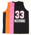 ALONZO MOURNING SIGNED AUTOGRAPHED MIAMI HEAT NBA JERSEY