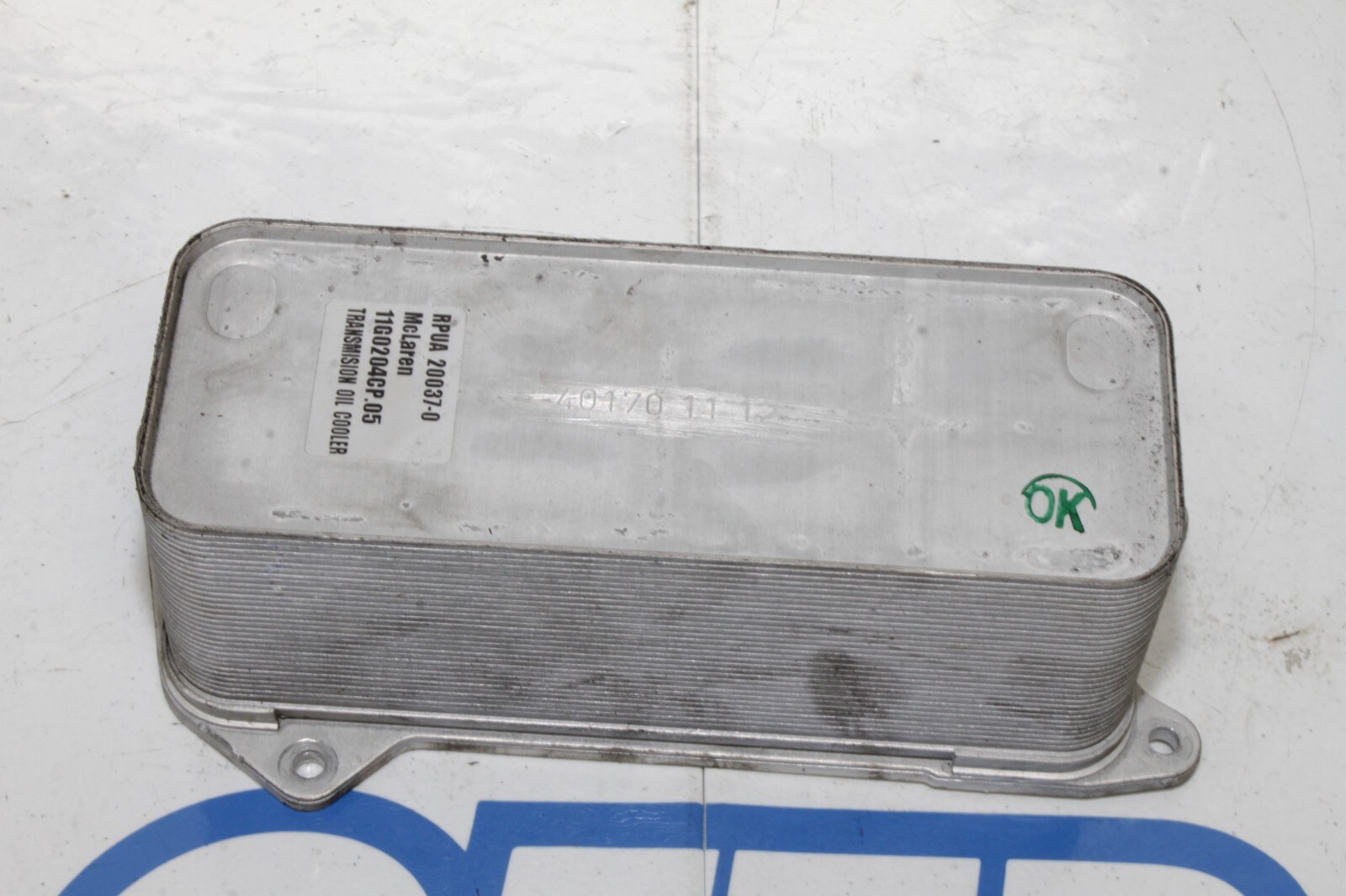 12-14 MCLAREN MP4-12C 12C 570 650 OEM TRANSMISSION TRANS OIL COOLER 11G0204CP