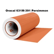 24" x 40 Yds Oracal 631 Matte PERSIMMON 391 Adhesive Cast Vinyl Graphic Cutting
