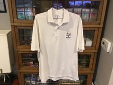 MEDINAH CC 2012 Ryder Cup Fairway  Greene White Performance Polo SZ M - Cool