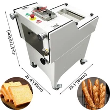 Commercial Dough Toast Bread Moulder Automatic Toast Shaping Machine 110V