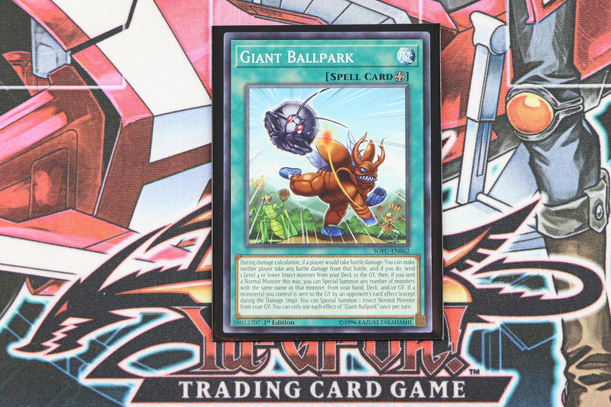 giant ballpark yugioh deck Amazon.com: Yu-Gi-Oh! - Giant Ballpark - SOFU-EN062 - Common - 1st Edition
