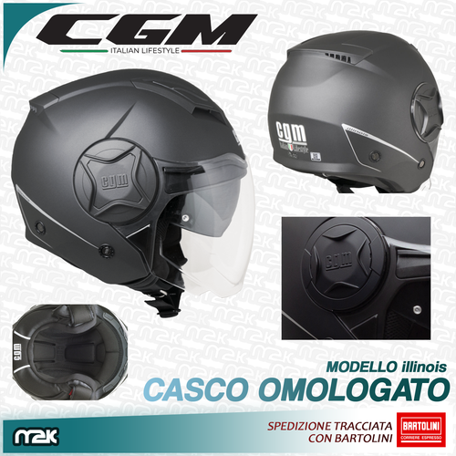 CASCO JET 2021 STRADALE OMOLOGATO MOTO SCOOTER VESPA VISIERA LUNGA UOMO  DONNA | eBay