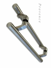 36" Offset Entry Door Pull PUSH Handle  304 Stainless Brushed Satin Finish