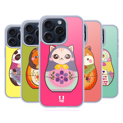 HEAD CASE DESIGNS TIER BABUSCHKA-PUPPE GEL HANDYHÜLLE FÜR APPLE iPHONE HANDYS